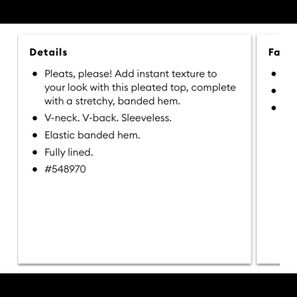 Banana Republic Petite Pleated Top - Picture 7 of 7